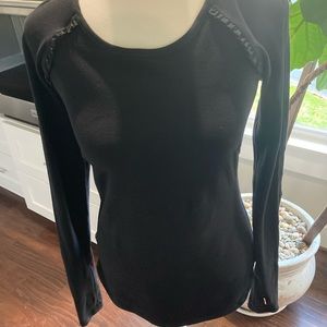 Lululemon Long Sleeve Top with Ruffles. size 4.